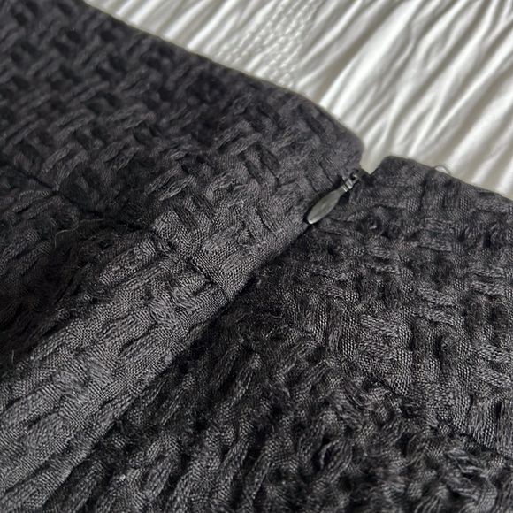 LOFT Satin Stripe Tweed Skirt - Picture 5 of 6